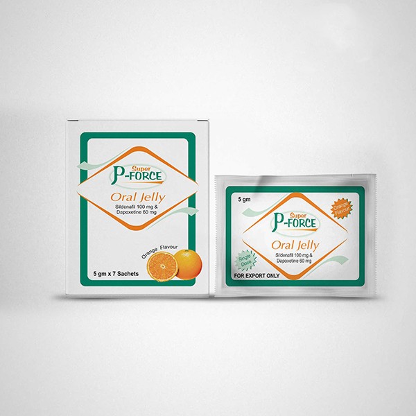 Super P-Force Oral Jelly 100mg+60mg — Gel Doppia Azione Italia