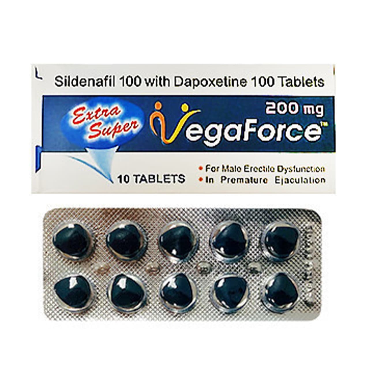 VegaForce Compresse — Sildenafil e Dapoxetina Doppia Azione