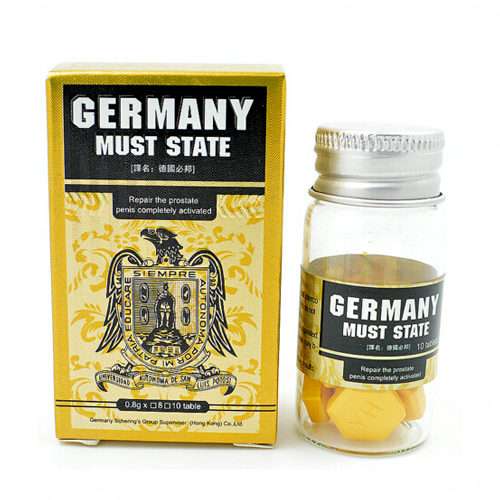Must State 10 Compresse — Potenza Maschile Naturale Italia