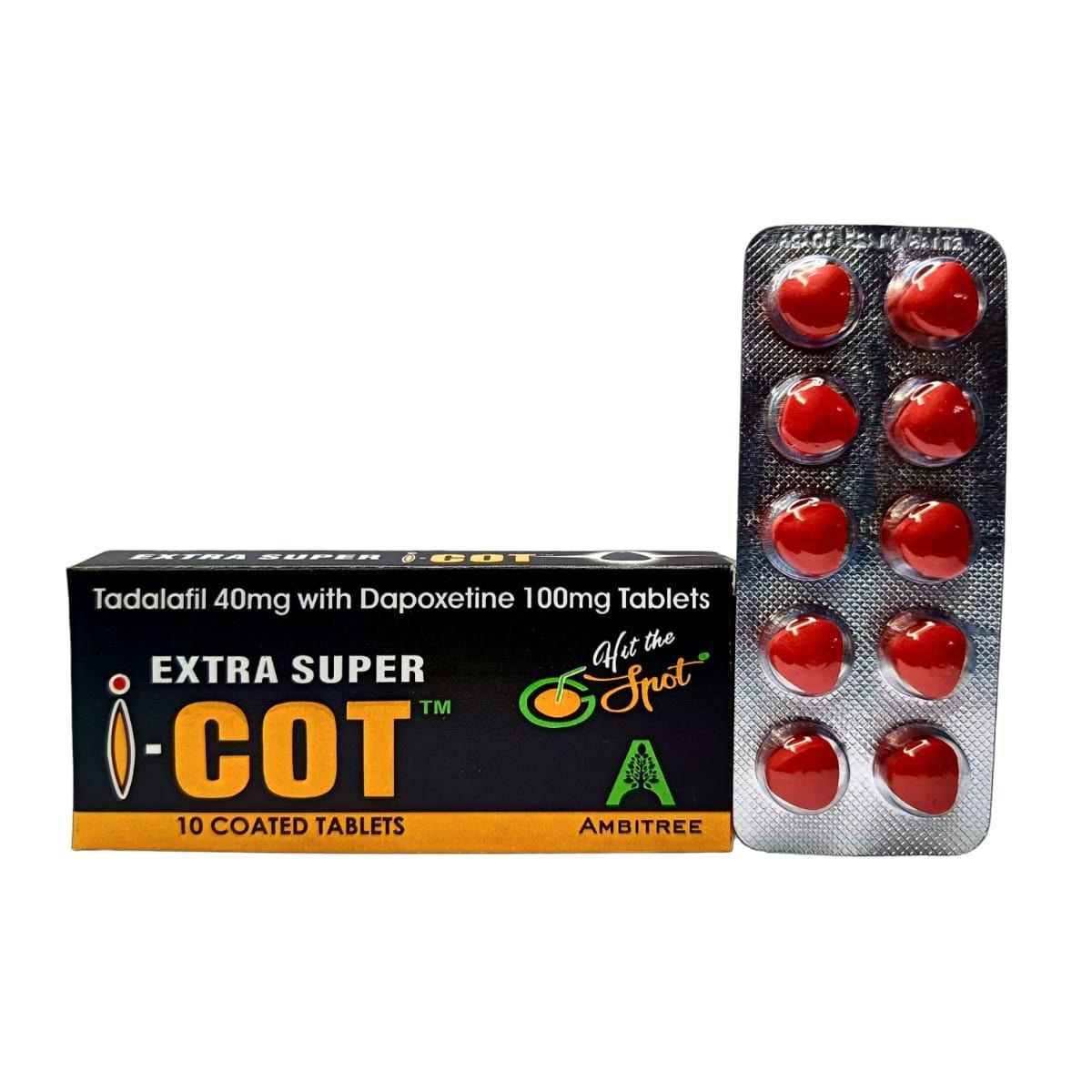 Extra Super I-COT — Tadalafil Doppio Effetto Italia