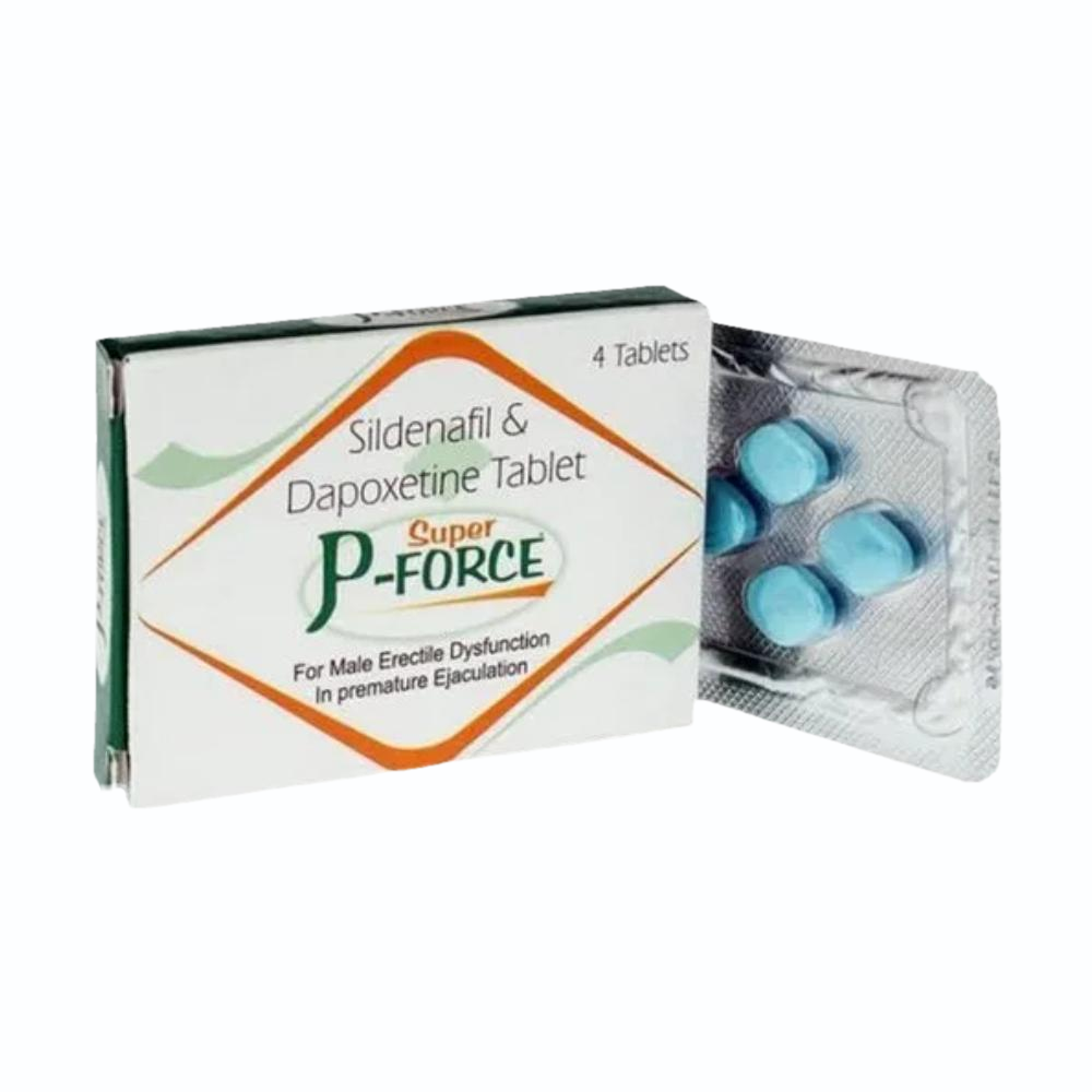 P-Force Super 100mg+60mg — Sildenafil Dapoxetina Doppia Azione