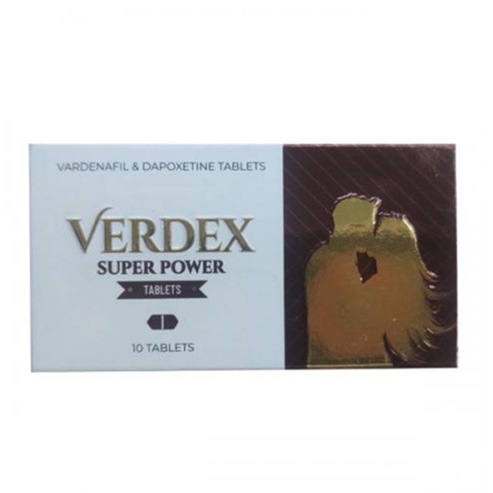 Verdex Super Power — Viagra e Levitra Combinazione Potente Italia